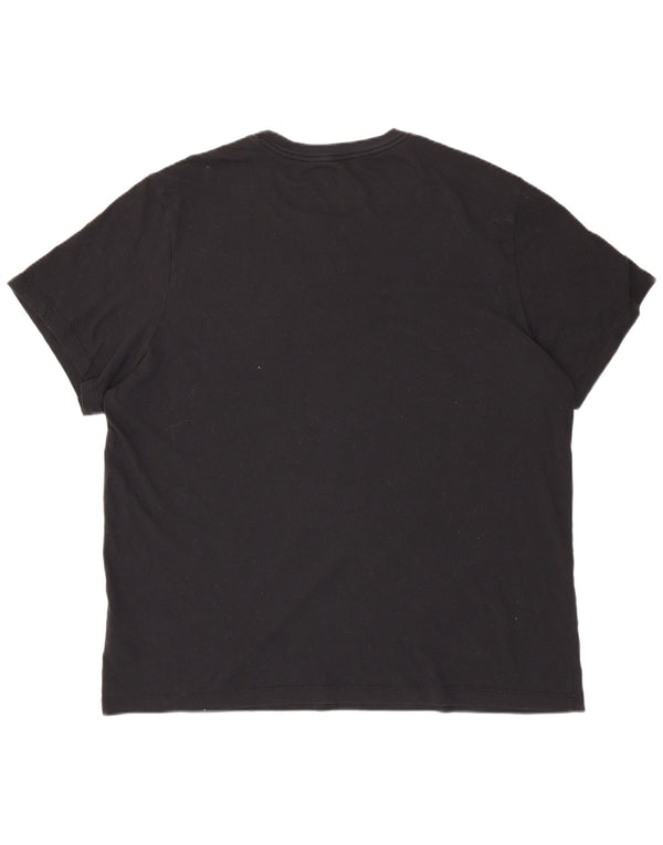 NIKE Camiseta Dri Fit para Hombre Top 2XL Algodón Negro