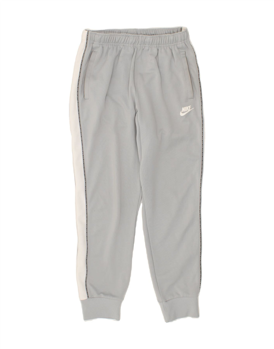 NIKE Hombre Pantalones de chándal Joggers Small Gris Colorblock Poliéster