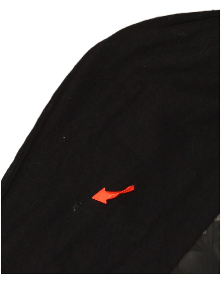 ELENA MIRO Top gráfico para mujer Manga larga UK 40 XL Negro