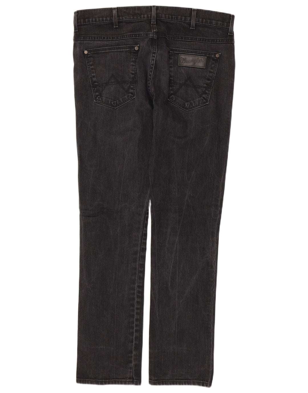 WRANGLER Vaqueros ajustados Vegas para hombre W36 L34 Algodón negro
