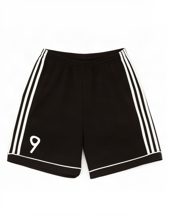 Adidas Mens Climalite Graphic Sport Shorts Medio Negro Poliéster