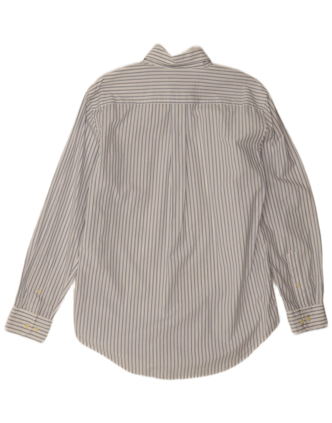 Camisa de corte clásico para hombre de Best Company con rayas diplomáticas blancas medianas