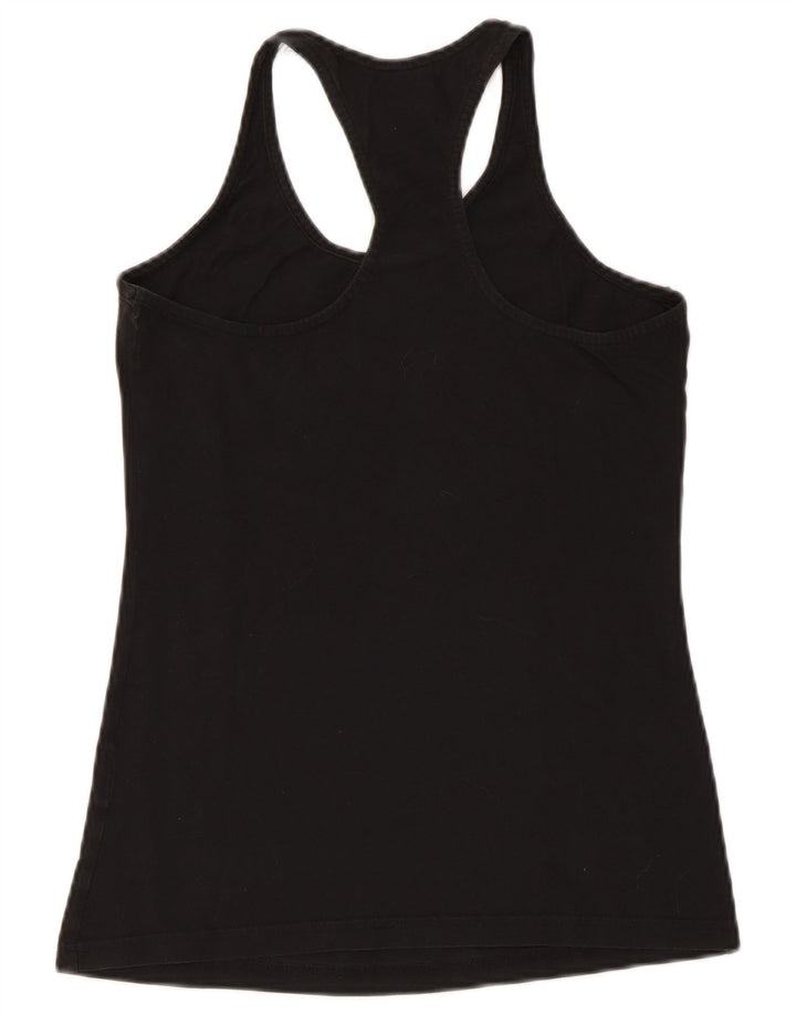 Adidas Mujer Gráfico Chaleco Top Reino Unido 8/10 Pequeño Negro