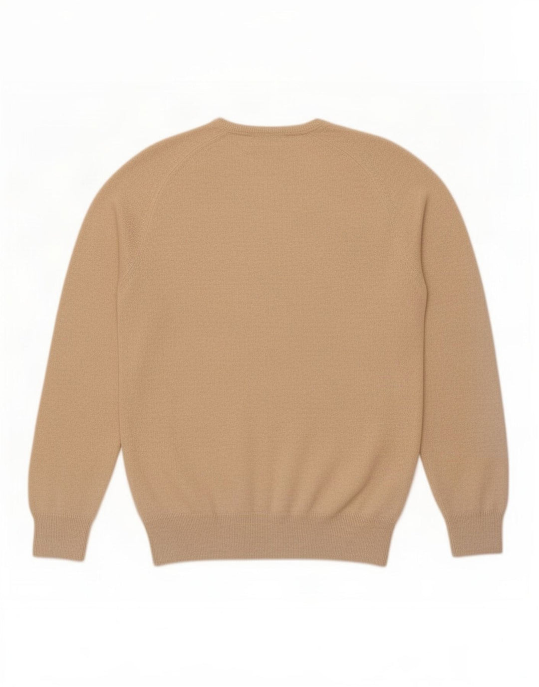 Zara Mujer Jersey Con Cuello En V Jersey Grande Beige