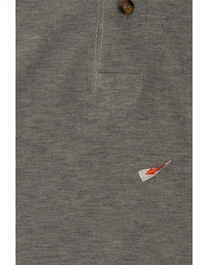 Marina Yachting Polo Gráfico Hombre Algodón Gris Medio