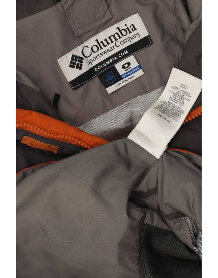 Columbia Bugaboo - Chaqueta de esquí holgada para hombre, talla 38, color naranja medio