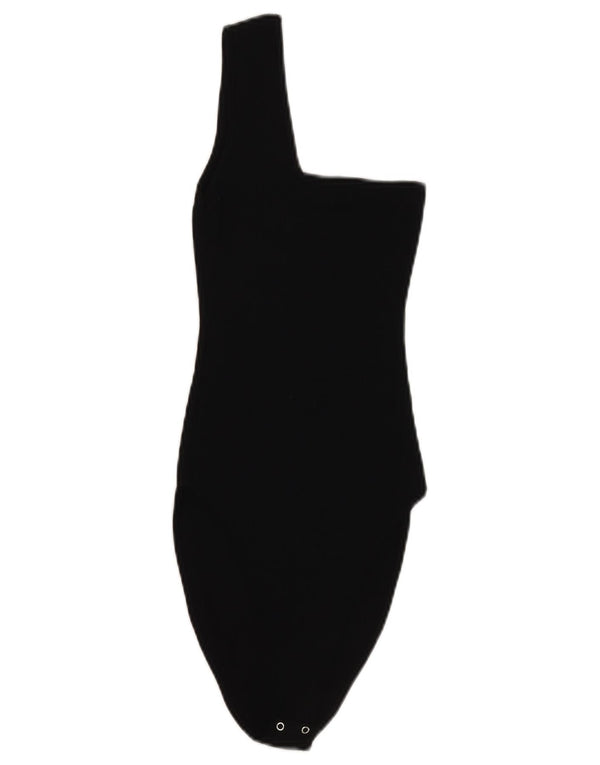 Zara Body De Un Hombro Para Mujer UK 8 Small Negro