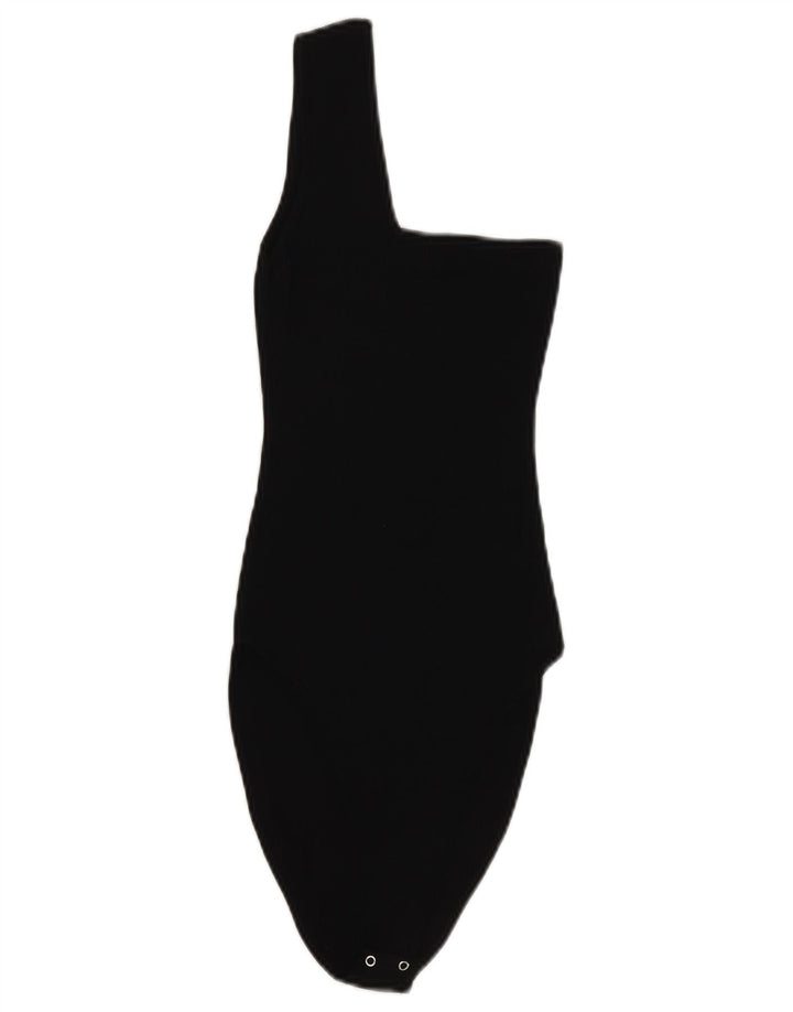 Zara Body De Un Hombro Para Mujer UK 8 Small Negro