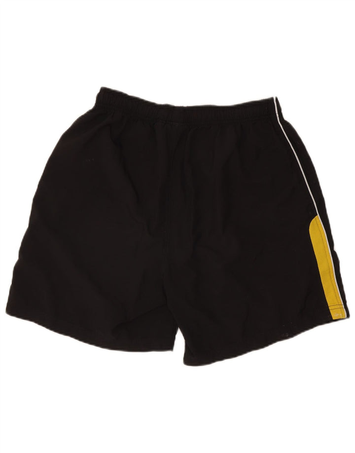 Puma Pantalones cortos deportivos para hombre, talla grande, color negro