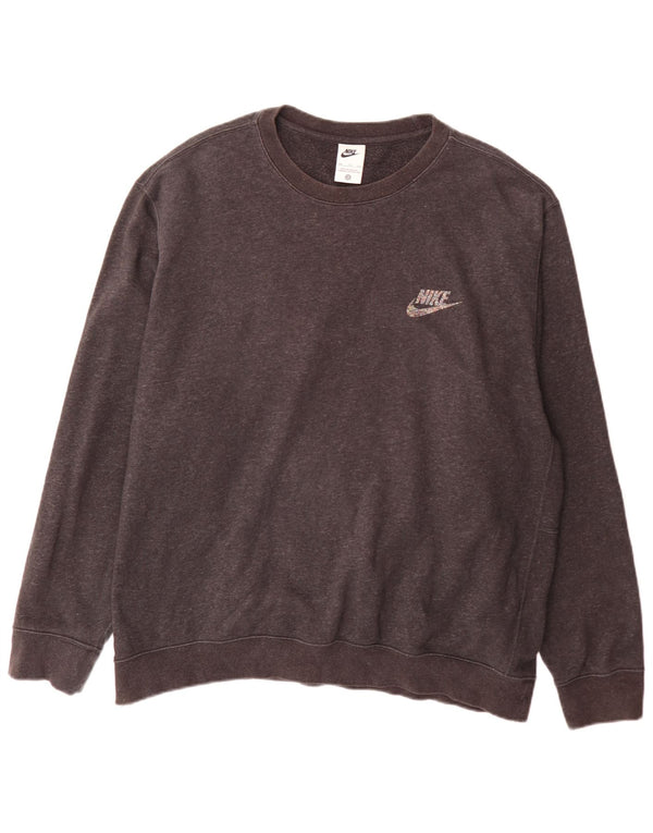 Nike - Sudadera para hombre, talla 2XL, algodón gris