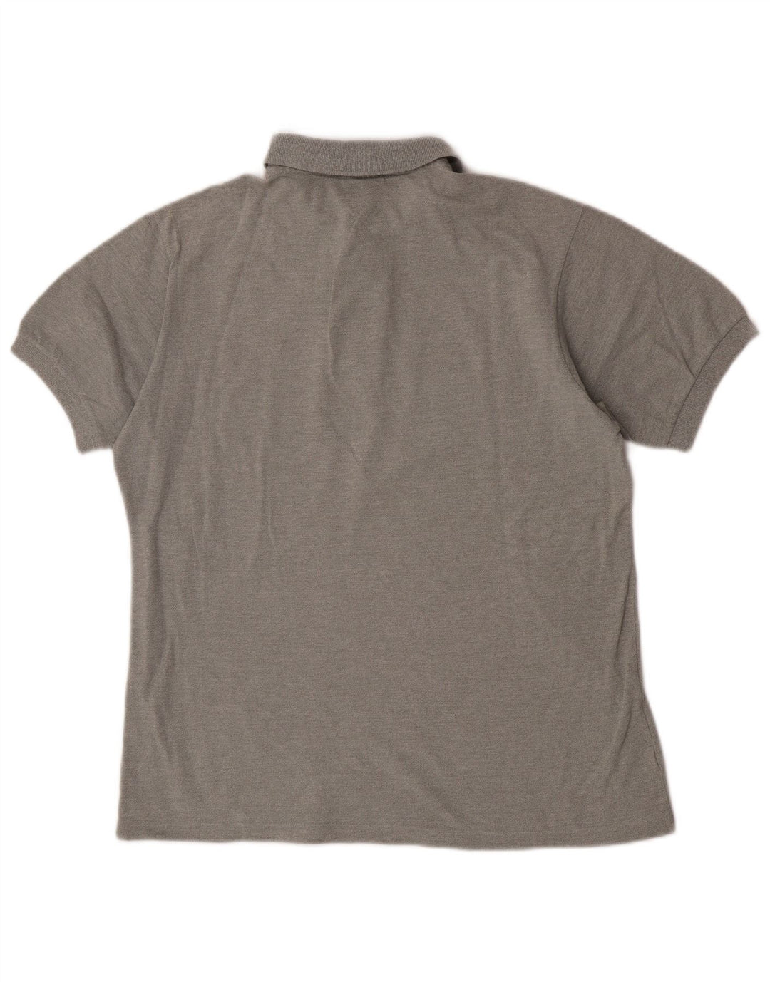 Polo Lacoste para hombre talla 4 algodón gris medio