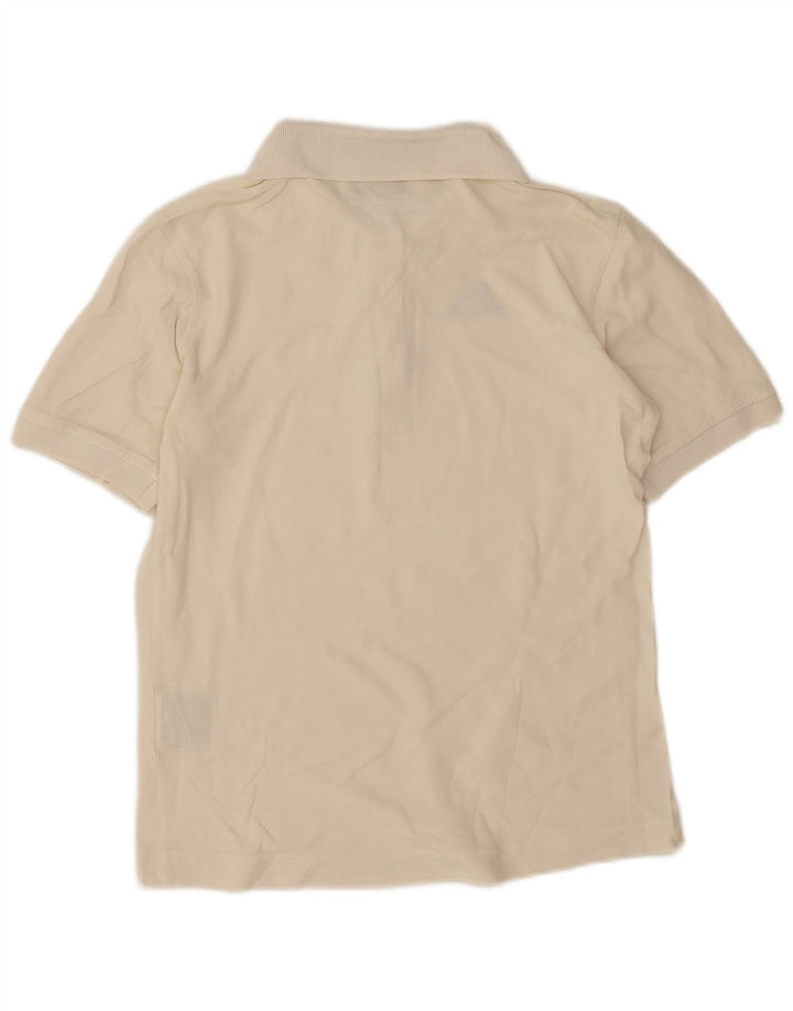 Kappa Polo para mujer UK 44 Medium Off White Algodón