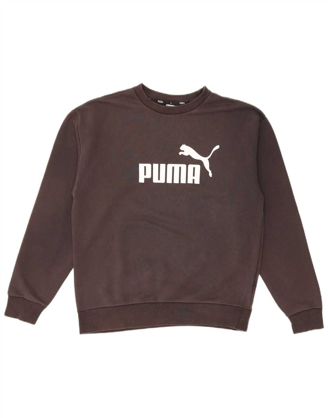 PUMA Sudadera con gráfico extragrande para mujer UK 10 Small Black