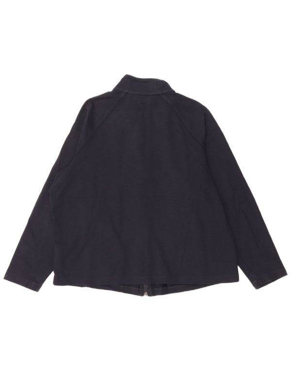 Marks & Spencer Chaqueta de Chándal para Mujer UK 20 2XL Azul Marino