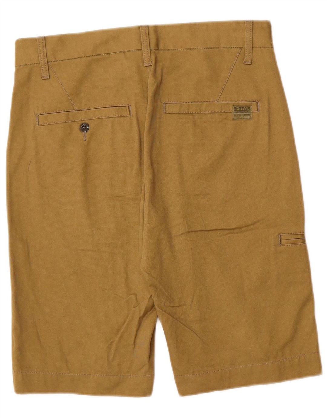 G-STAR Mens Cargo Shorts W28 Small Khaki Cotton