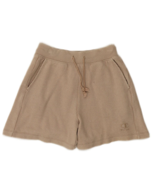 Champion Pantalones cortos deportivos para mujer UK 6 XS Beige Algodón