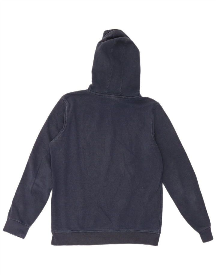 Umbro Hombre Sudadera Con Capucha Gráfica Jersey De Algodón Azul Marino Mediano