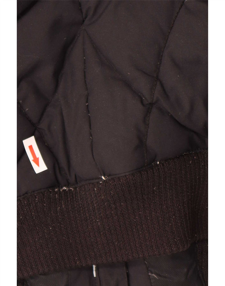Helly Hansen Chaqueta acolchada con capucha para mujer UK 44 Medium Black Nylon