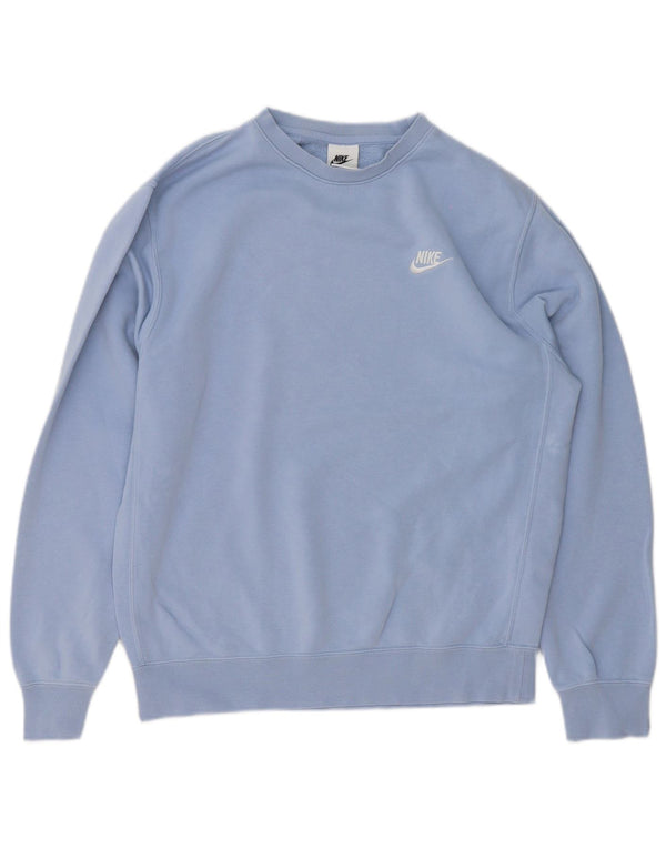 Nike Hombre Sudadera Jumper Small Azul Algodón