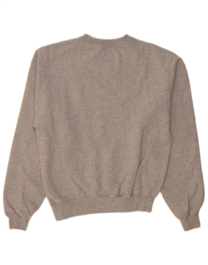 CHAMPION Sudadera tipo jersey para hombre de algodón moteado gris pequeño