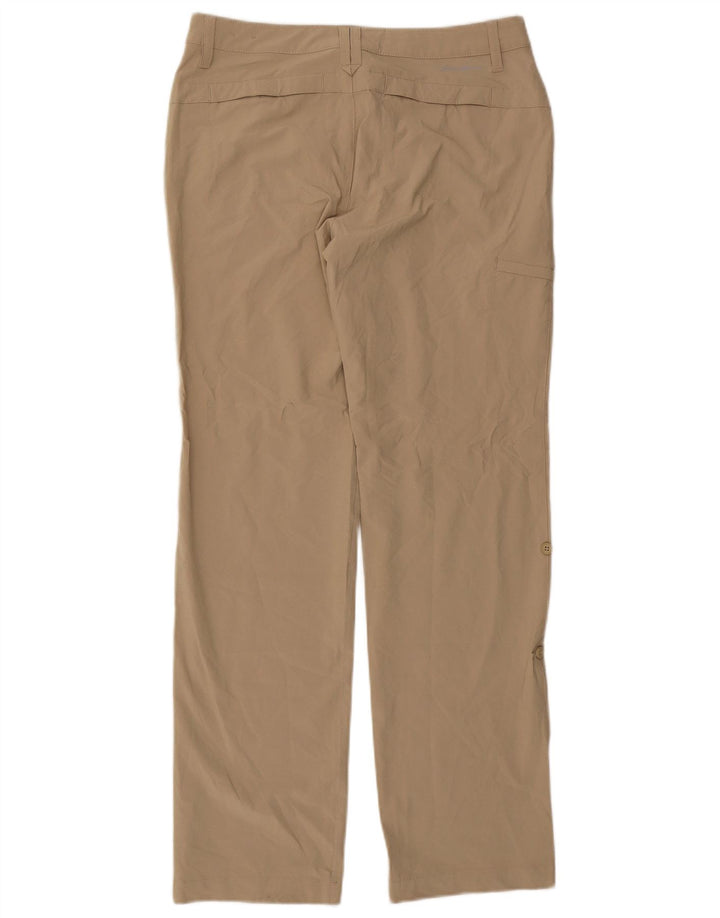Eddie Bauer Pantalones cargo rectos para mujer US 6 Medium W30 L32 Beige