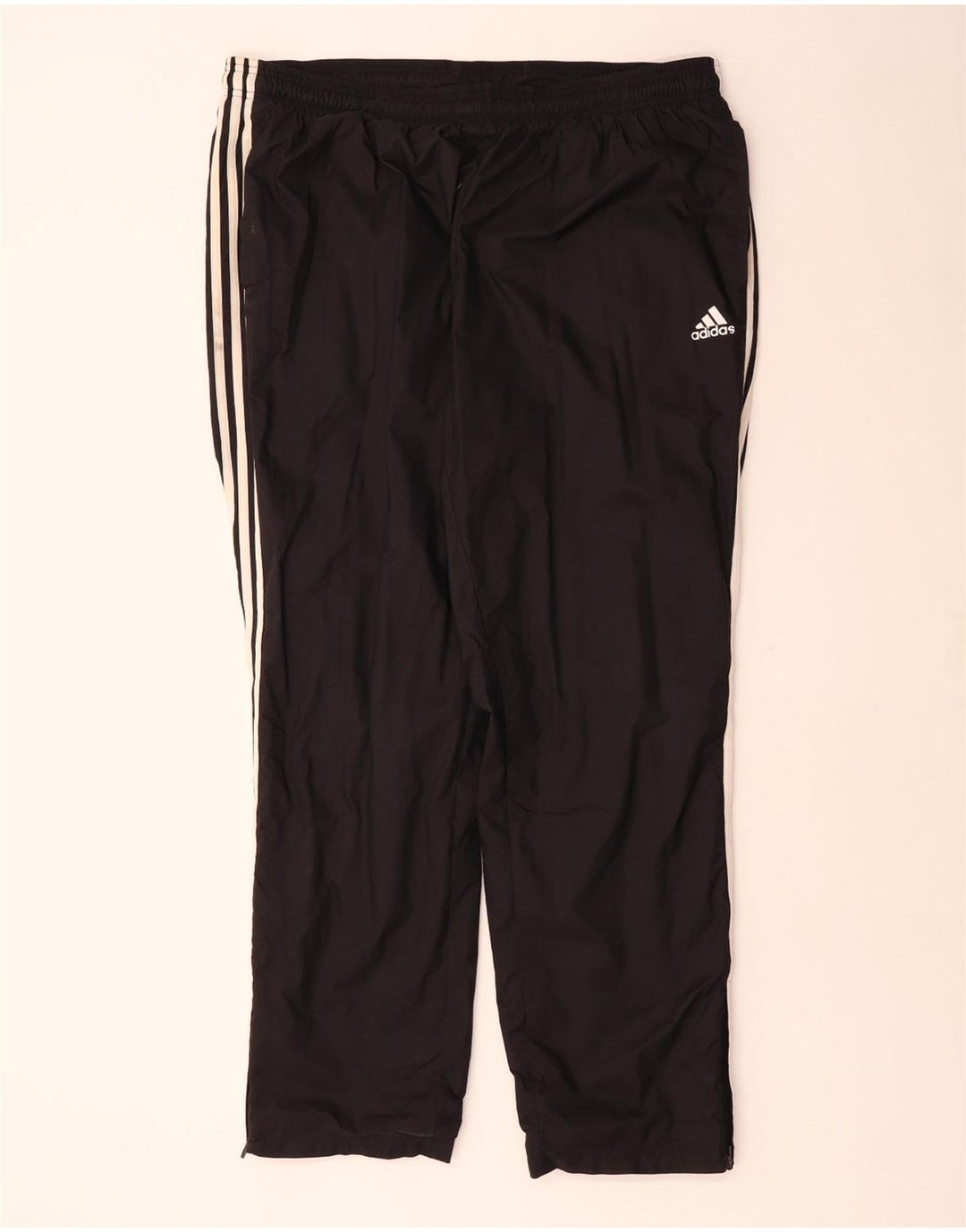 Adidas Pantalones de chándal para hombre 2XL Negro Poliéster