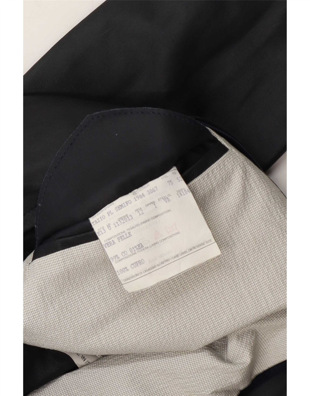 Valstar Chaqueta bomber de cuero para hombre IT 52 XL Azul marino