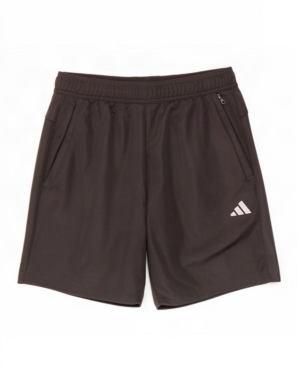 Adidas Mens Aeroready Sport Shorts Grande Gris Poliéster