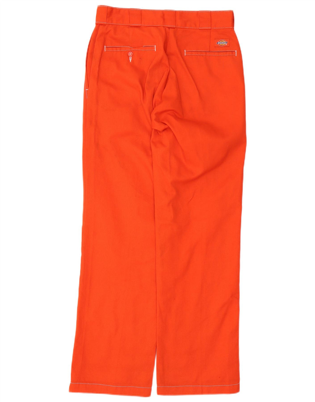 DICKIES Pantalón chino recto para hombre W30 L32 Algodón naranja