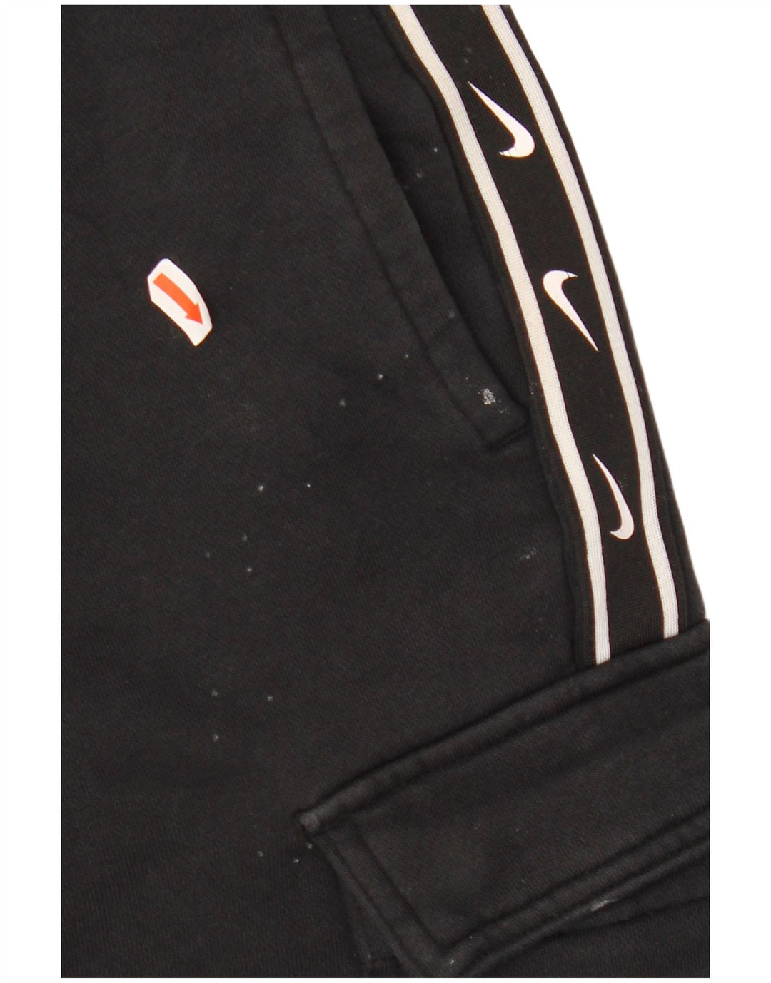 NIKE Hombre Graphic Cargo Chándal Pantalones Joggers Medium Negro Algodón