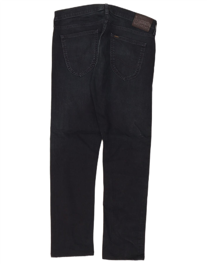 Vaqueros Lee Mujer Rectos W36 L29 Azul Marino