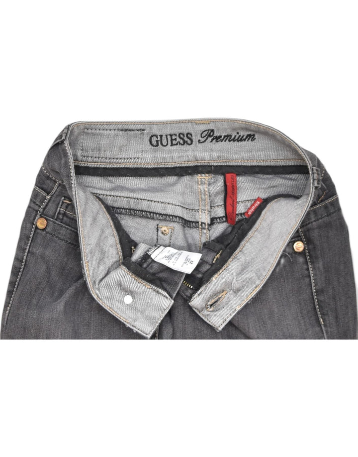 GUESS Womens Daredevil Skinny Jeans W26 L33 Grey Cotton | Vintage | Thrift | Second-Hand | Used Clothing | Messina Hembry 