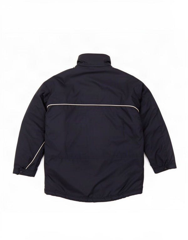 Adidas Abrigo acolchado holgado para hombre UK 38/40 Medio azul marino Poliéster