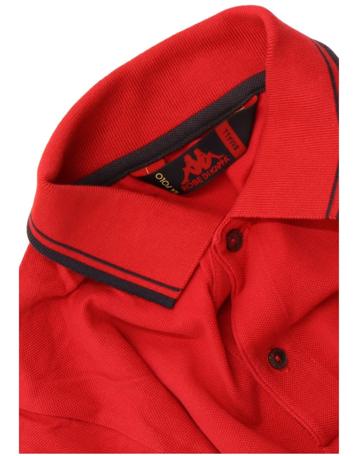 KAPPA Polo Hombre Pequeño Rojo