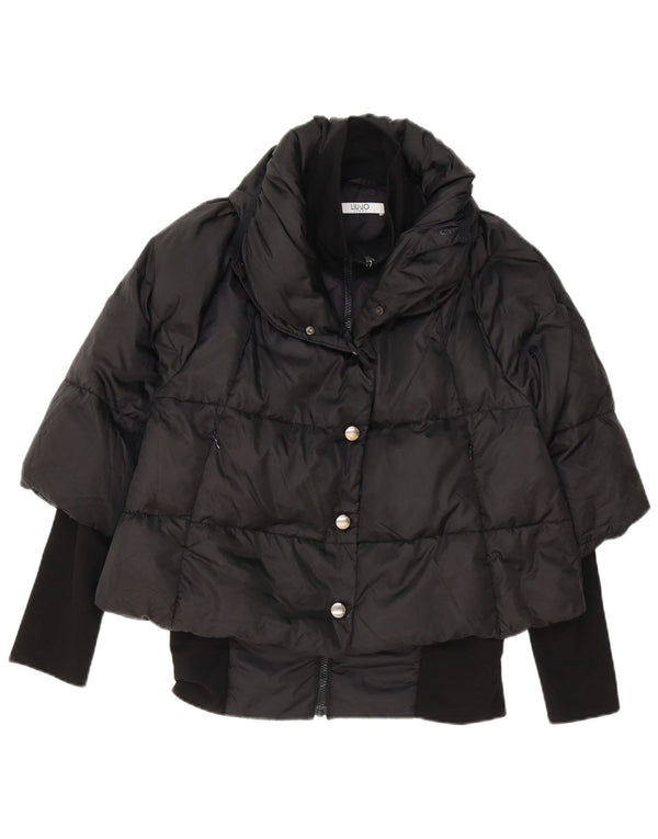 Chaqueta Acolchada Mujer Liu Jo IT 42 Mediana Negro Poliéster