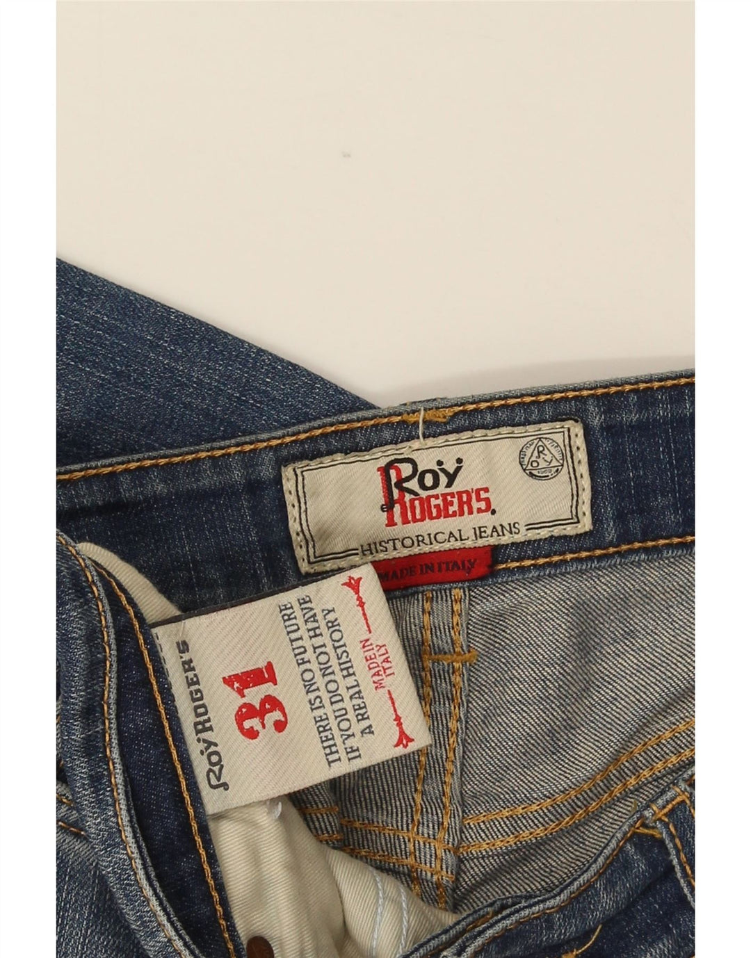 Roy Rogers Vaqueros ajustados para hombre W31 L32 Azul