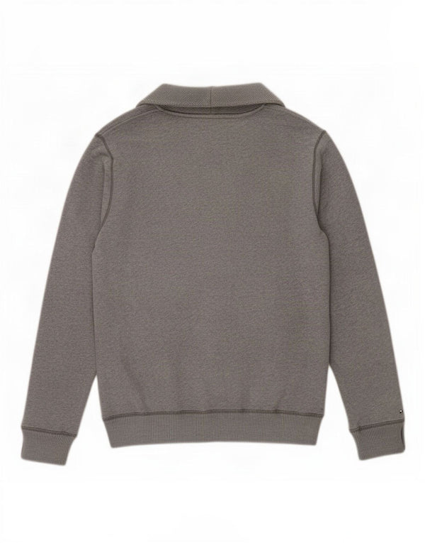 Tommy Hilfiger Hombre Vintage Fit Graphic Chándal Top Chaqueta XL Algodón Gris