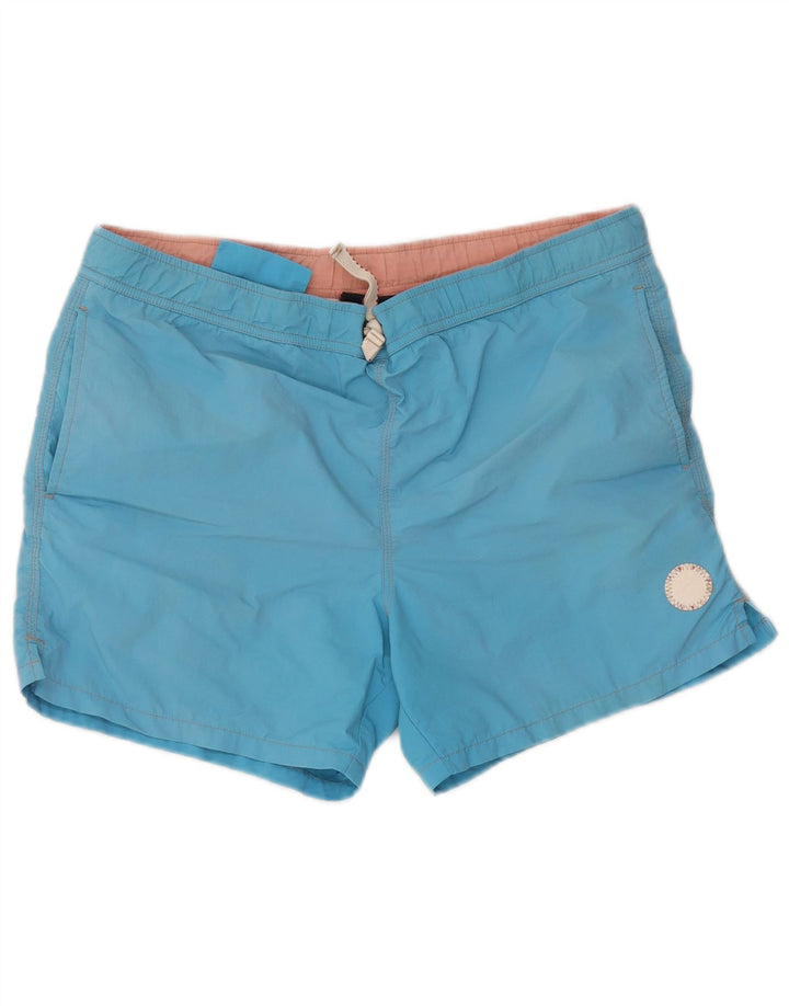 Murphy & Nye Bañador con estampado gráfico para hombre Poliéster azul medio