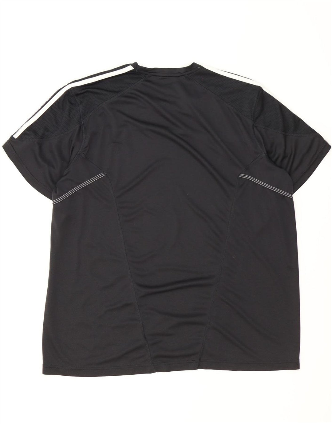 Adidas Mens Climalite Camiseta Top 2XL Negro Poliéster
