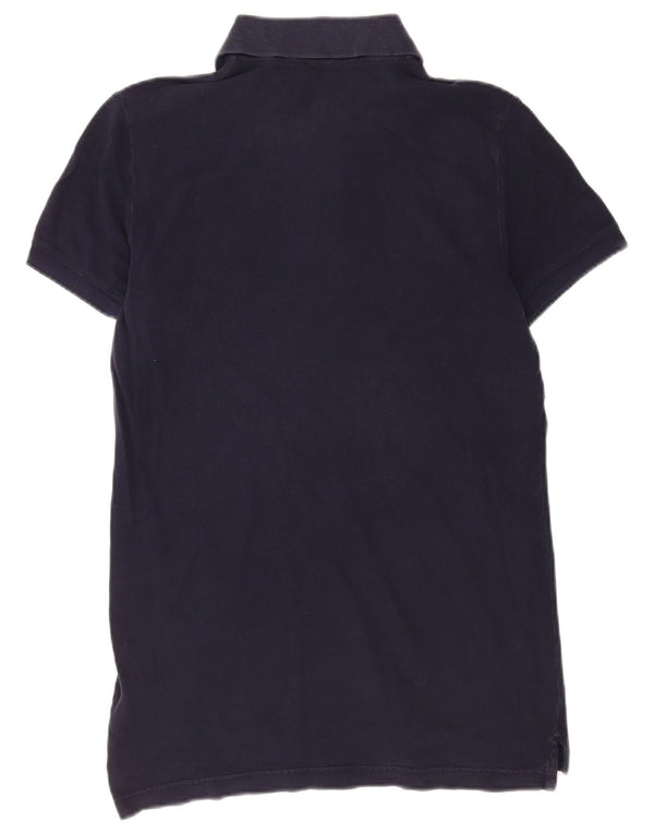 Benetton Polo Hombre Azul Marino Medio Algodón