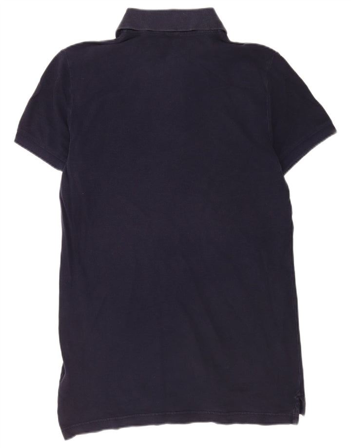 Benetton Polo Hombre Azul Marino Medio Algodón