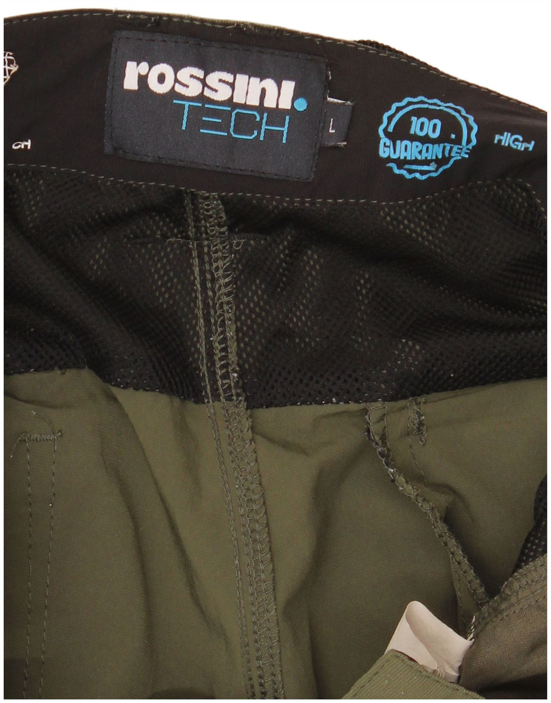 Pantalones cortos cargo gráficos vintage para hombre grandes W34 color caqui