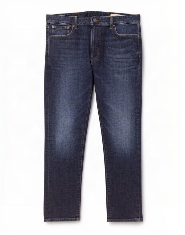 Marks & Spencer Vaqueros ajustados para hombre W38 L31 Algodón azul