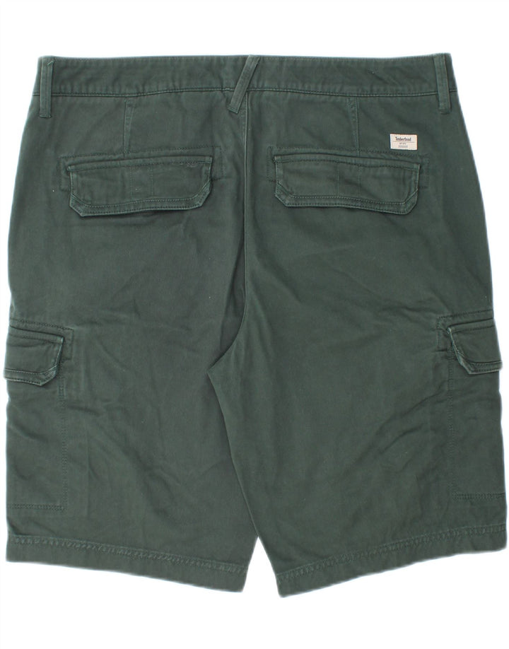 Timberland pantalones cortos cargo para hombre W36 algodón verde grande