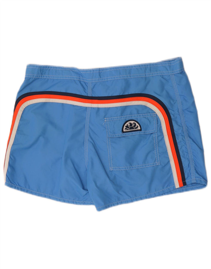 Sundek Bañador Hombre De Nylon Color Block Azul Medio