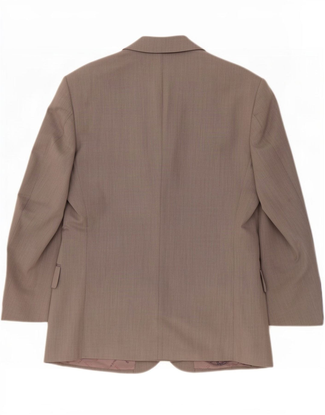 Trussardi Chaqueta Blazer De 3 Botones Para Hombre IT 50 Large Gris Lana Virgen