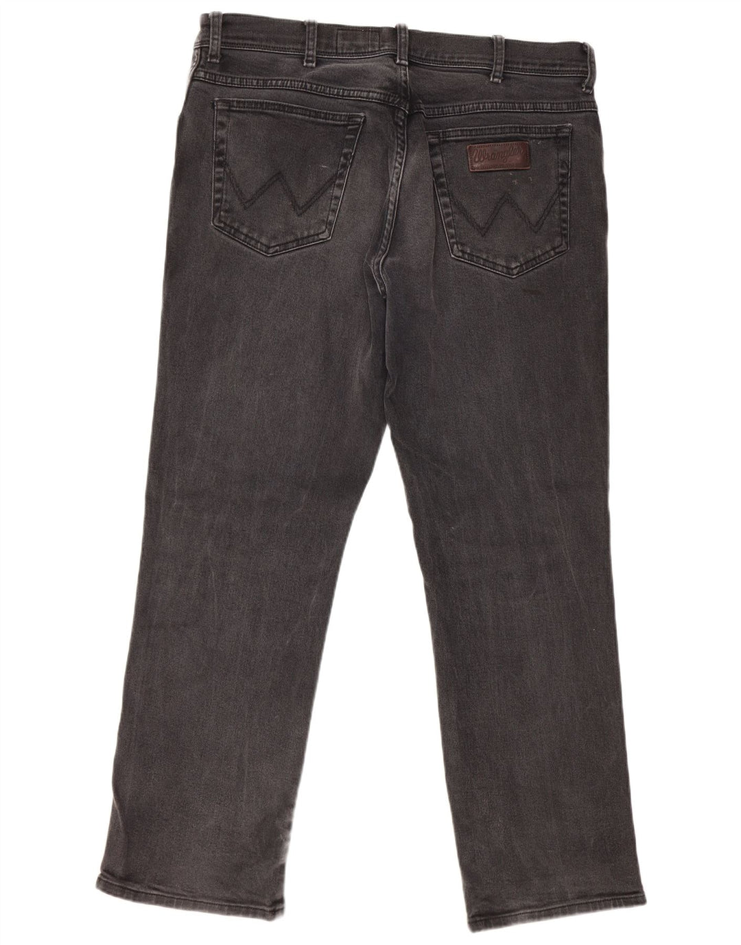 WRANGLER Vaqueros rectos Texas para hombre W38 L30 Algodón negro