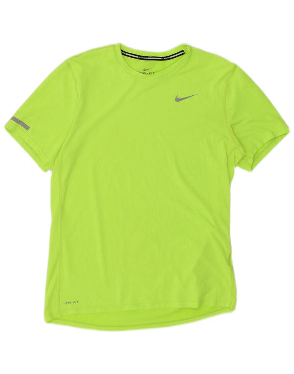 NIKE Camiseta Dri Fit para Hombre Top Pequeño Verde