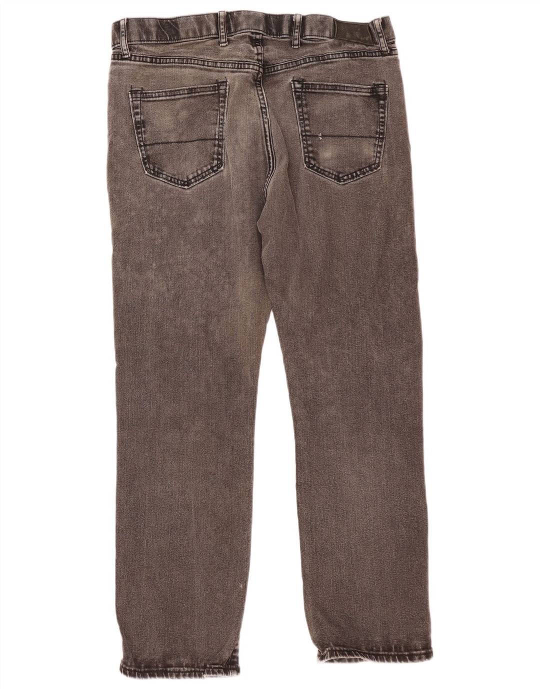 Marks & Spencer Vaqueros rectos para hombre W38 L31 Algodón negro