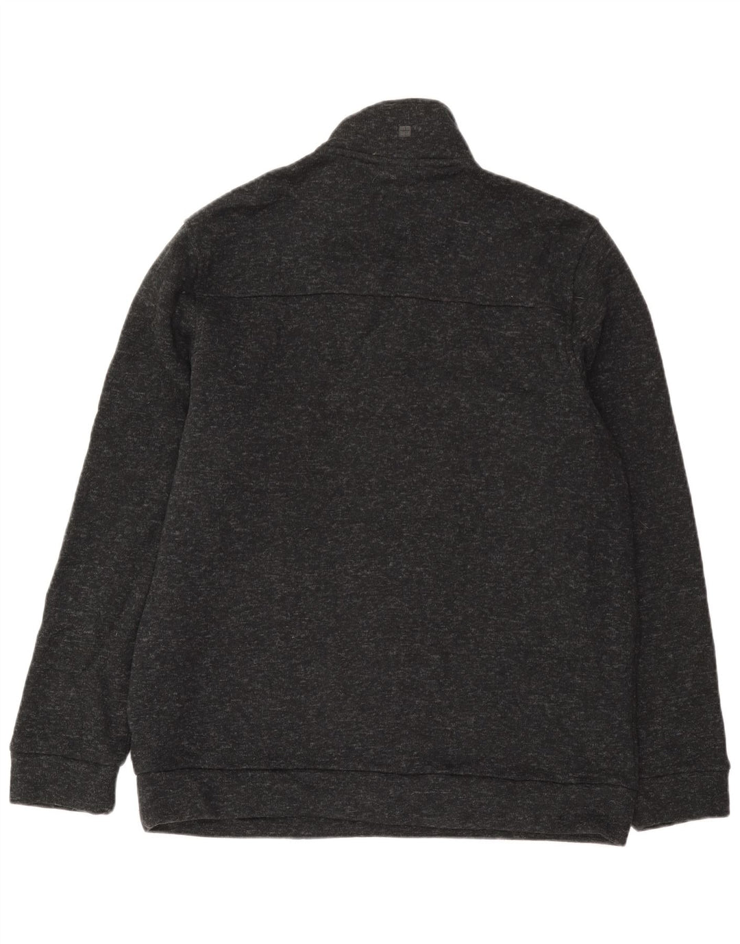 Mountain Warehouse Sudadera con Cuello Y Cremallera para Hombre Jersey XL Gris Moteado